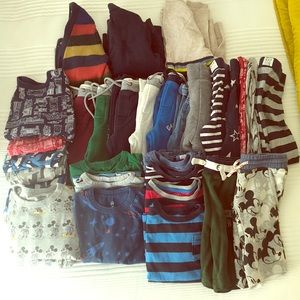 Lot of 33 GAP boys 5T winter fall clothing!!!